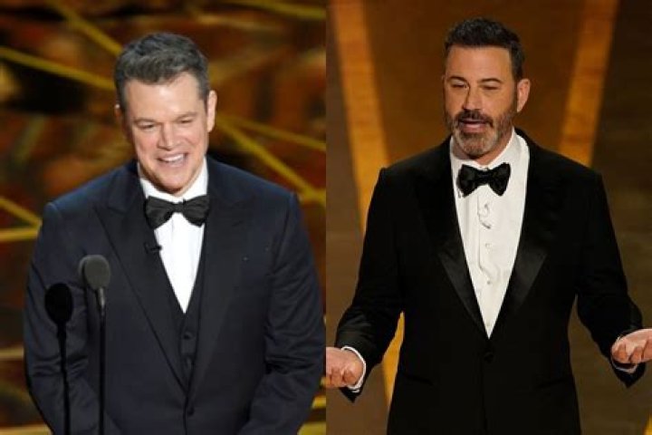Matt Damon calls Jimmy Kimmel a 'terrible human'